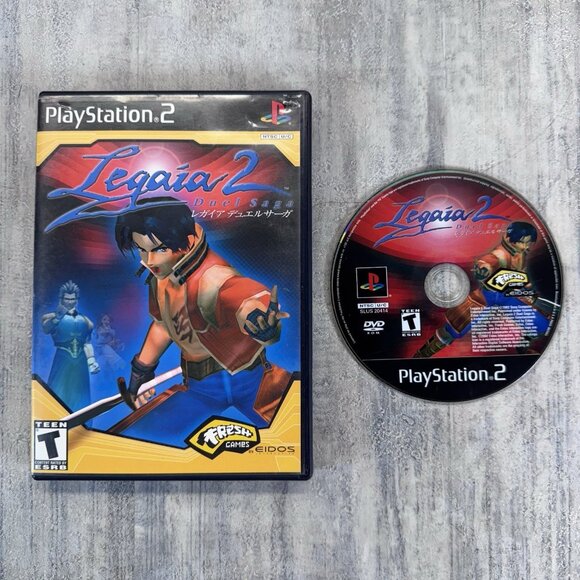 Legaia 2 Duel Saga PlayStation 2 PS2 Video Game Case Disc Tested No Manual - Picture 1 of 4